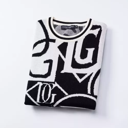 Replica Dolce & Gabbana D&G Sweaters Long Sleeved For Men #1376644 $45.00 USD for Wholesale