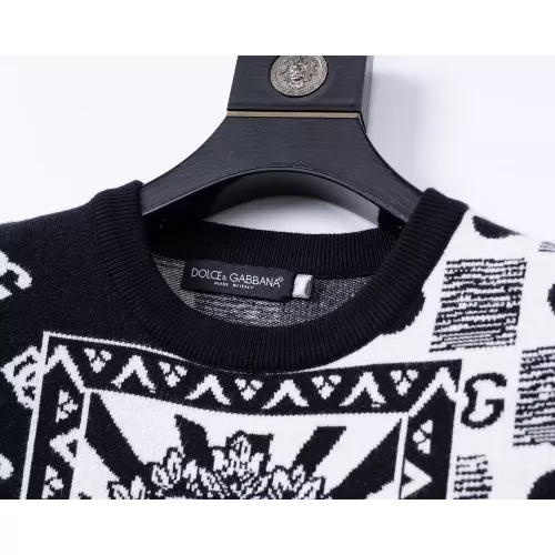 Replica Dolce & Gabbana D&G Sweaters Long Sleeved For Men #1376645 $45.00 USD for Wholesale