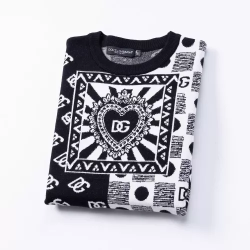Replica Dolce & Gabbana D&G Sweaters Long Sleeved For Men #1376645 $45.00 USD for Wholesale