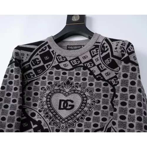 Replica Dolce & Gabbana D&G Sweaters Long Sleeved For Men #1376646 $45.00 USD for Wholesale