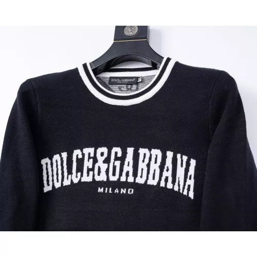 Replica Dolce & Gabbana D&G Sweaters Long Sleeved For Men #1376647 $45.00 USD for Wholesale