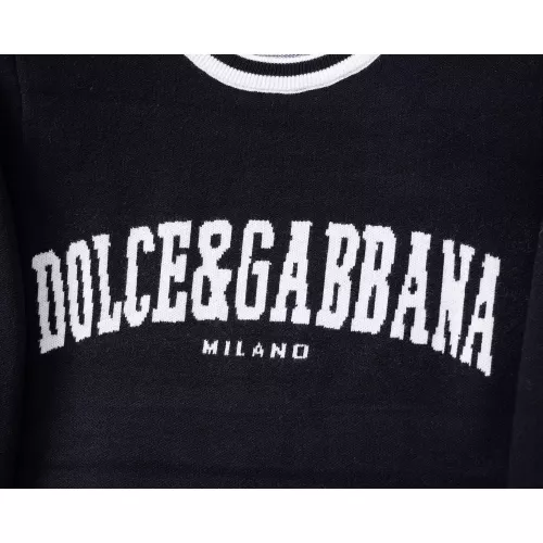 Replica Dolce & Gabbana D&G Sweaters Long Sleeved For Men #1376647 $45.00 USD for Wholesale