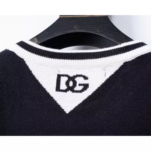 Replica Dolce & Gabbana D&G Sweaters Long Sleeved For Men #1376647 $45.00 USD for Wholesale
