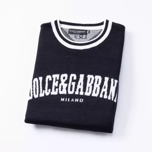 Replica Dolce & Gabbana D&G Sweaters Long Sleeved For Men #1376647 $45.00 USD for Wholesale