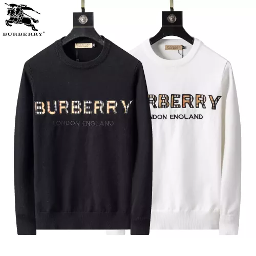 Replica Burberry Fashion Sweaters Long Sleeved For Men #1376662 $45.00 USD for Wholesale