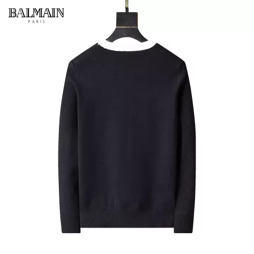 Replica Balmain Sweaters Long Sleeved For Men #1376666 $45.00 USD for Wholesale