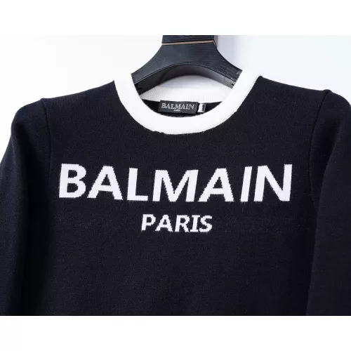 Replica Balmain Sweaters Long Sleeved For Men #1376666 $45.00 USD for Wholesale