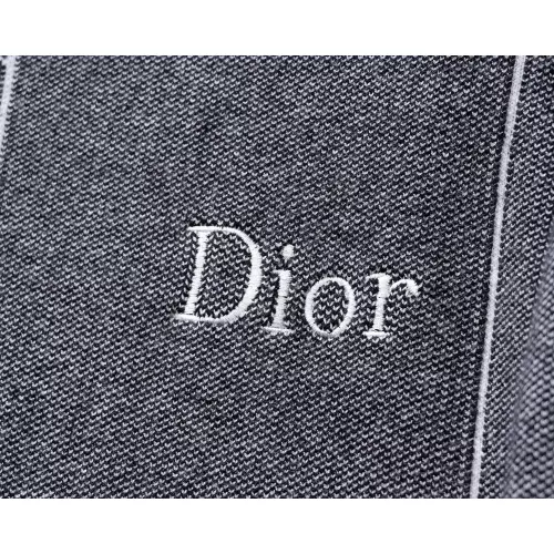 Replica Christian Dior Sweaters Long Sleeved For Men #1376667 $45.00 USD for Wholesale