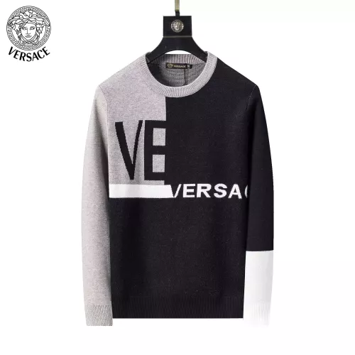 Cheap Versace Sweaters Long Sleeved For Men #1376671, $$45.00 USD On Versace Sweaters