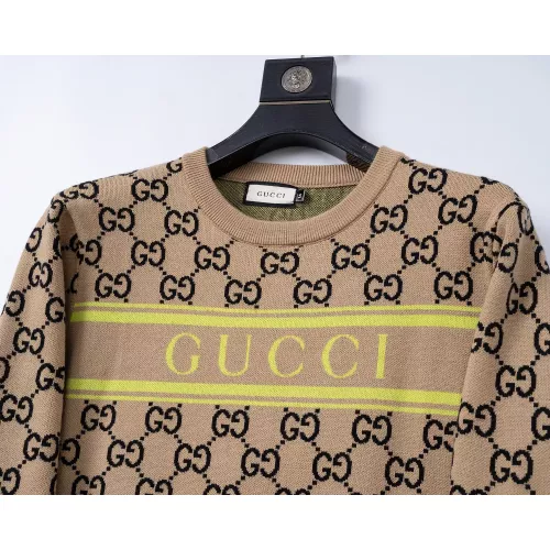 Replica Gucci Sweaters Long Sleeved For Men #1376674 $45.00 USD for Wholesale