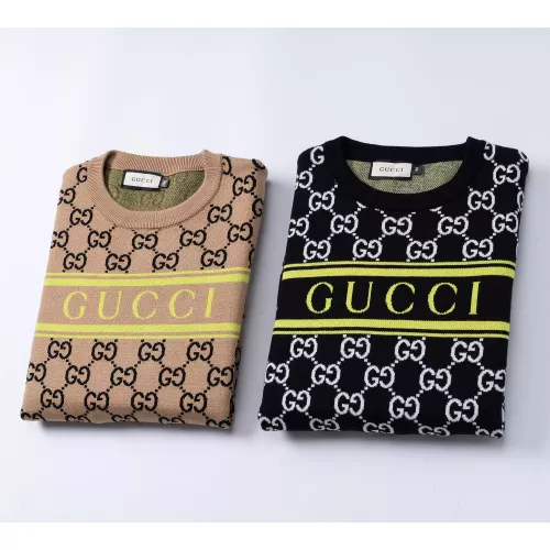 Replica Gucci Sweaters Long Sleeved For Men #1376674 $45.00 USD for Wholesale