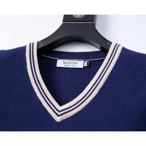 Replica Valentino Sweaters Long Sleeved For Men #1376676 $45.00 USD for Wholesale