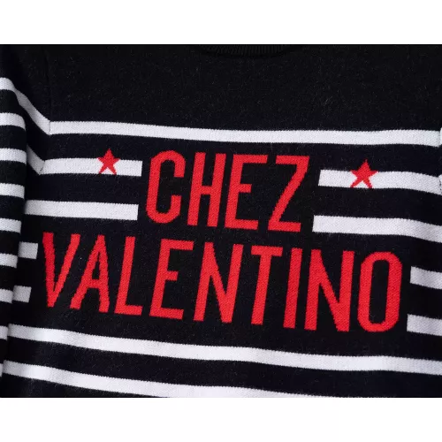 Replica Valentino Sweaters Long Sleeved For Men #1376677 $45.00 USD for Wholesale