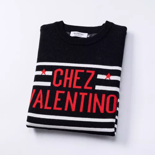 Replica Valentino Sweaters Long Sleeved For Men #1376677 $45.00 USD for Wholesale