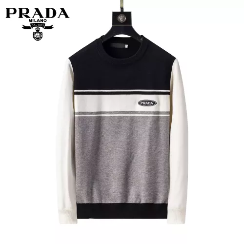 Cheap Prada Sweaters Long Sleeved For Men #1376679, $$45.00 USD On Prada Sweaters
