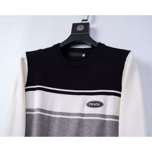 Replica Prada Sweaters Long Sleeved For Men #1376679 $45.00 USD for Wholesale