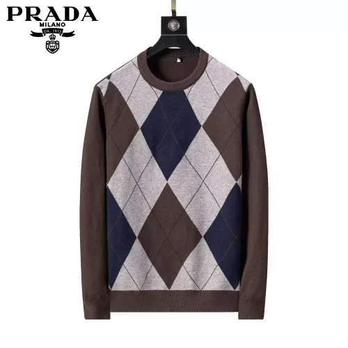 Cheap Prada Sweaters Long Sleeved For Men #1376680, $$45.00 USD On Prada Sweaters