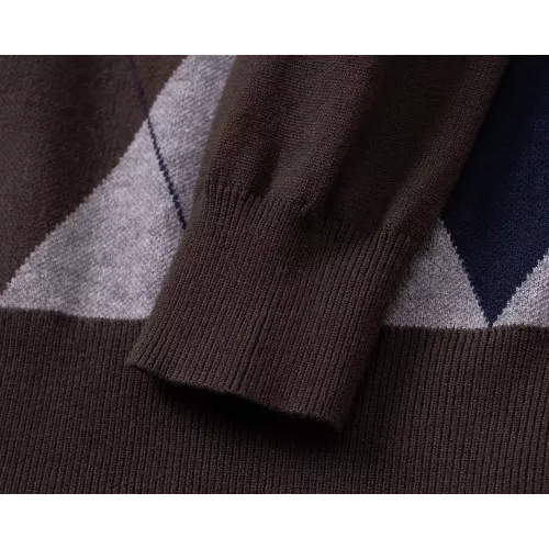 Replica Prada Sweaters Long Sleeved For Men #1376680 $45.00 USD for Wholesale
