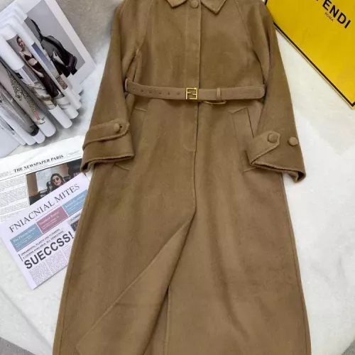 Cheap Fendi Coat Long Sleeved For Women #1376682, $$409.92 USD On Fendi Coat