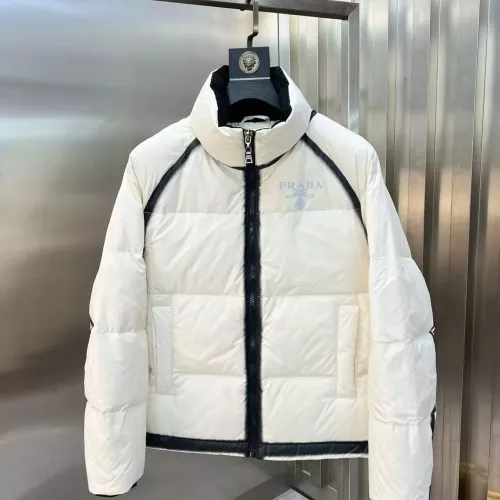 Cheap Prada Down Feather Coat Long Sleeved For Men #1376736, $$135.00 USD On Prada Down Feather Coat