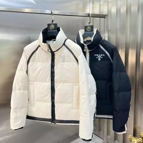 Replica Prada Down Feather Coat Long Sleeved For Men #1376736 $135.00 USD for Wholesale