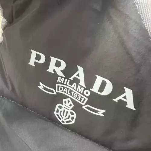 Replica Prada Down Feather Coat Long Sleeved For Men #1376737 $135.00 USD for Wholesale