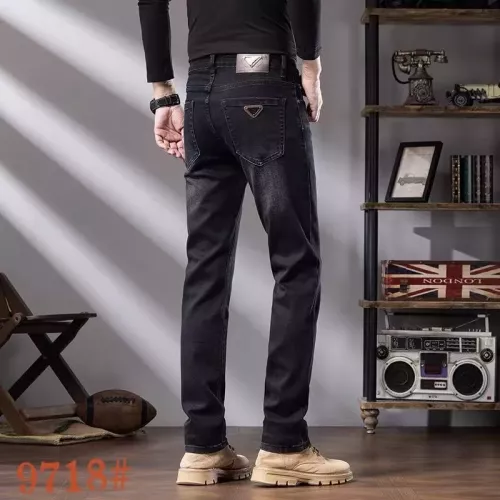Replica Prada Jeans For Men #1376797 $48.00 USD for Wholesale