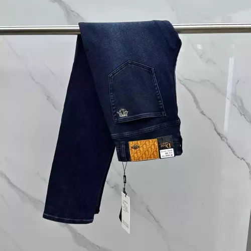 Replica Christian Dior Jeans For Men #1376807 $48.00 USD for Wholesale