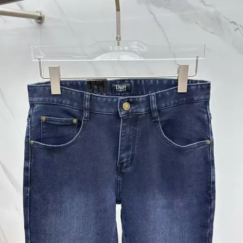 Replica Christian Dior Jeans For Men #1376807 $48.00 USD for Wholesale