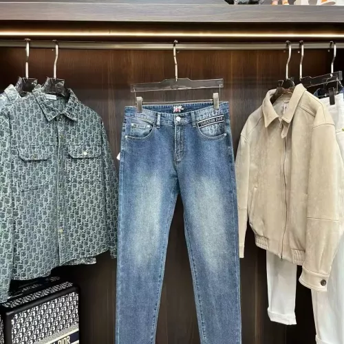 Replica Christian Dior Jeans For Men #1376817 $48.00 USD for Wholesale