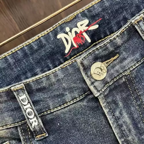 Replica Christian Dior Jeans For Men #1376817 $48.00 USD for Wholesale