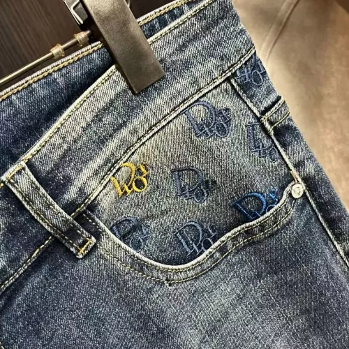 Replica Christian Dior Jeans For Men #1376825 $48.00 USD for Wholesale