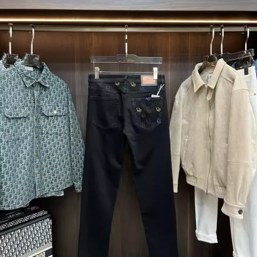 Replica Christian Dior Jeans For Men #1376836 $48.00 USD for Wholesale