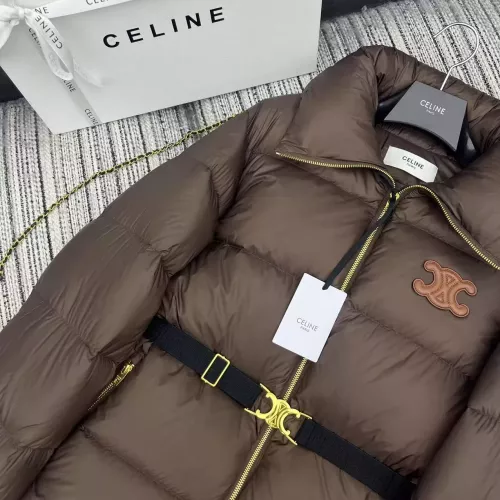Replica Celine Down Feather Coat Long Sleeved For Women #1376857 $128.00 USD for Wholesale