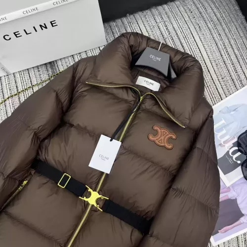 Replica Celine Down Feather Coat Long Sleeved For Women #1376857 $128.00 USD for Wholesale