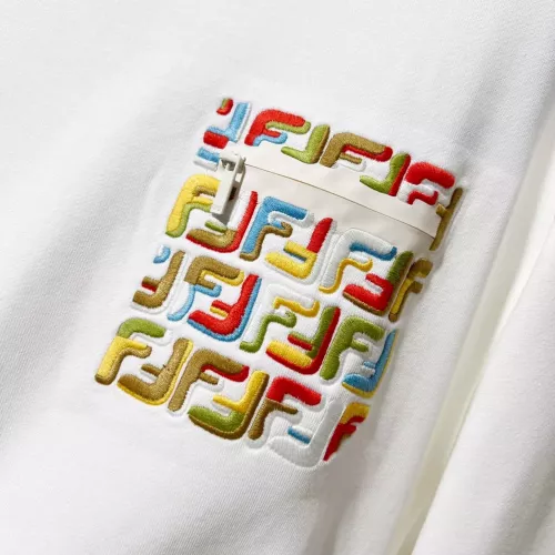 Replica Fendi Hoodies Long Sleeved For Unisex #1377046 $56.00 USD for Wholesale