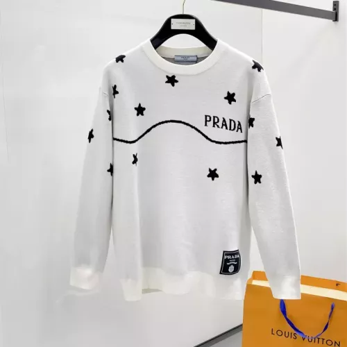 Cheap Prada Sweaters Long Sleeved For Unisex #1377116, $$85.00 USD On Prada Sweaters
