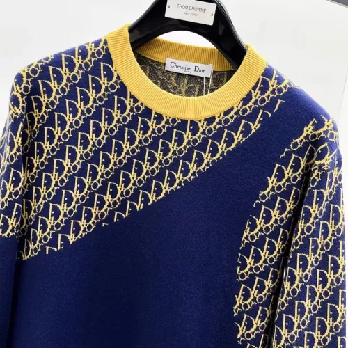Replica Christian Dior Sweaters Long Sleeved For Unisex #1377129 $85.00 USD for Wholesale