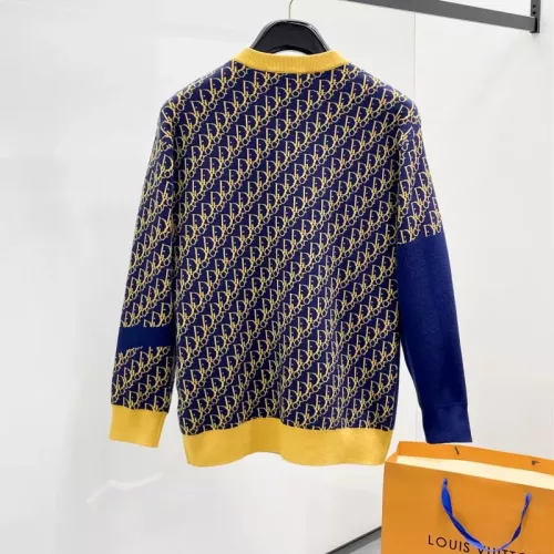 Replica Christian Dior Sweaters Long Sleeved For Unisex #1377129 $85.00 USD for Wholesale