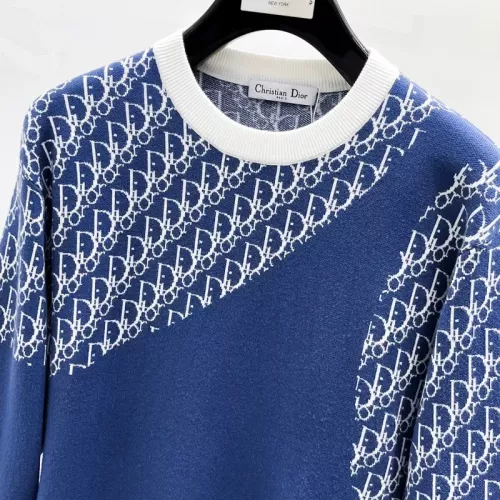 Replica Christian Dior Sweaters Long Sleeved For Unisex #1377130 $85.00 USD for Wholesale
