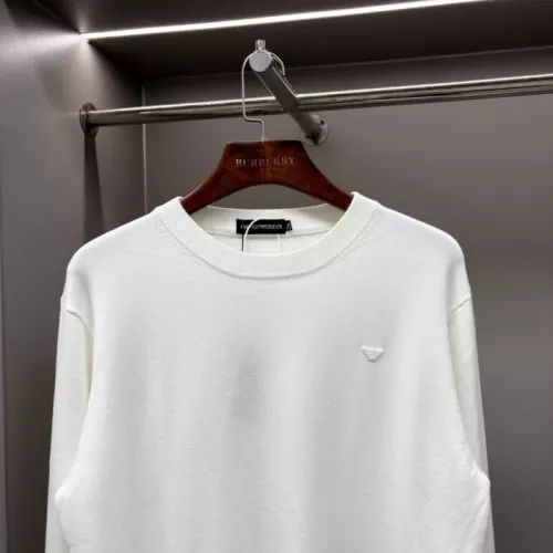 Replica Armani Sweaters Long Sleeved For Men #1377168 $60.00 USD for Wholesale