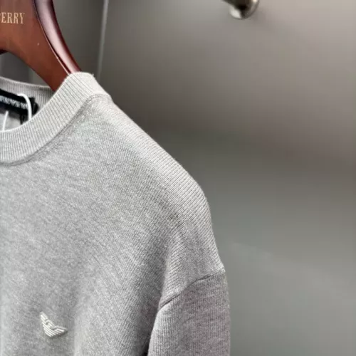 Replica Armani Sweaters Long Sleeved For Men #1377169 $60.00 USD for Wholesale