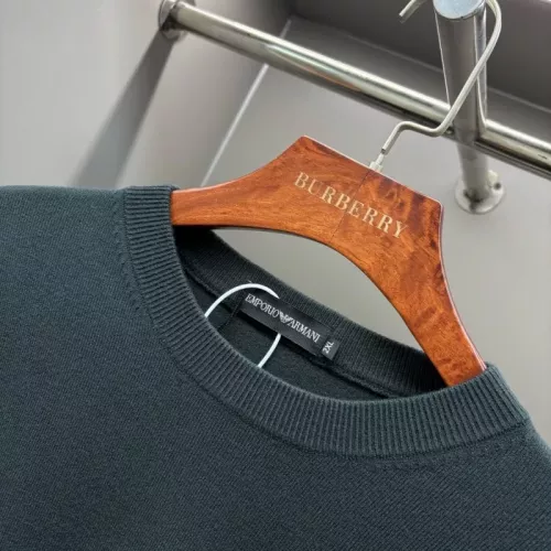 Replica Armani Sweaters Long Sleeved For Men #1377170 $60.00 USD for Wholesale