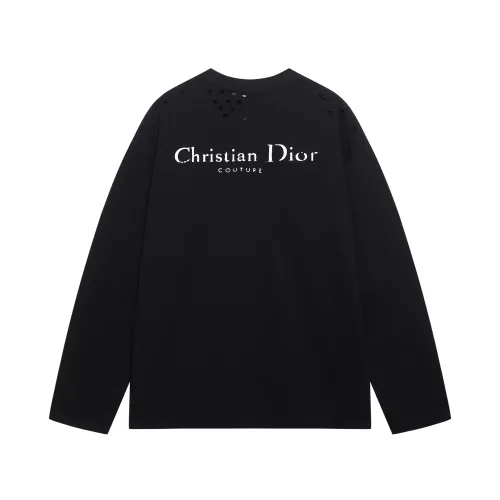 Replica Christian Dior T-Shirts Long Sleeved For Unisex #1377220 $42.00 USD for Wholesale