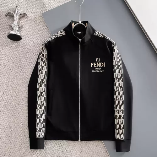 Replica Fendi Tracksuits Long Sleeved For Men #1377263 $96.00 USD for Wholesale