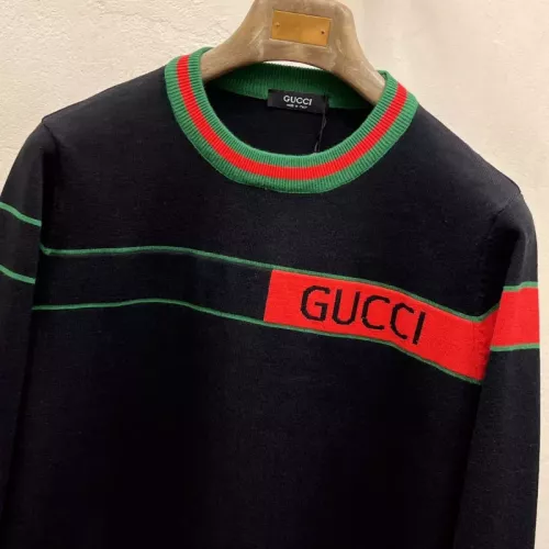 Replica Gucci Sweaters Long Sleeved For Men #1377313 $92.00 USD for Wholesale
