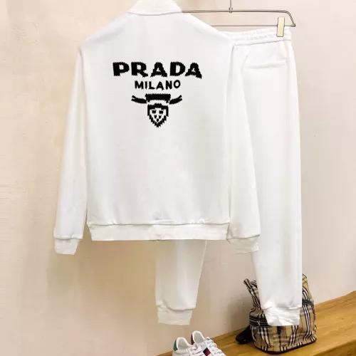 Replica Prada Tracksuits Long Sleeved For Men #1377383 $96.00 USD for Wholesale