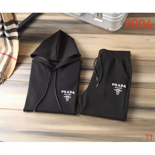 Replica Prada Tracksuits Long Sleeved For Men #1377385 $92.00 USD for Wholesale