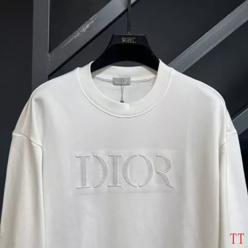 Replica Christian Dior Hoodies Long Sleeved For Unisex #1377411 $60.00 USD for Wholesale