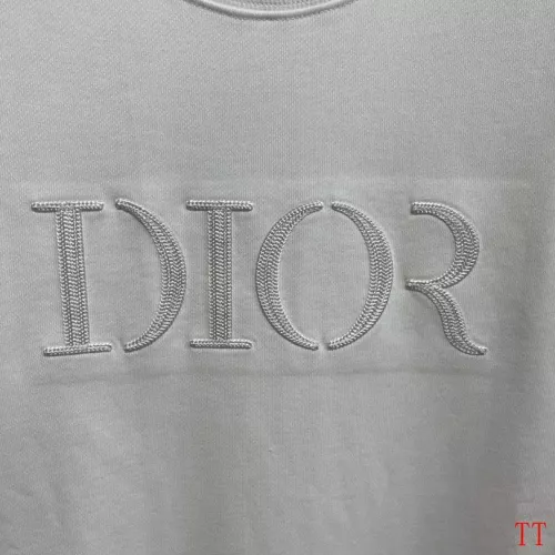 Replica Christian Dior Hoodies Long Sleeved For Unisex #1377411 $60.00 USD for Wholesale